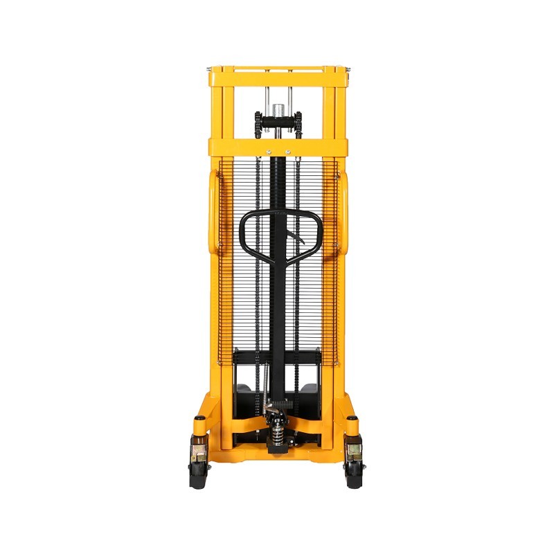 Vista frontal del apilador 1500kg Elevación rapida (4cm) 2500mm