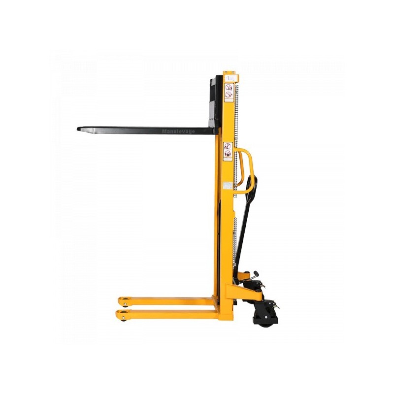 Empilhador manual 200kg - elevação rápida (4cm) - 1600 mm