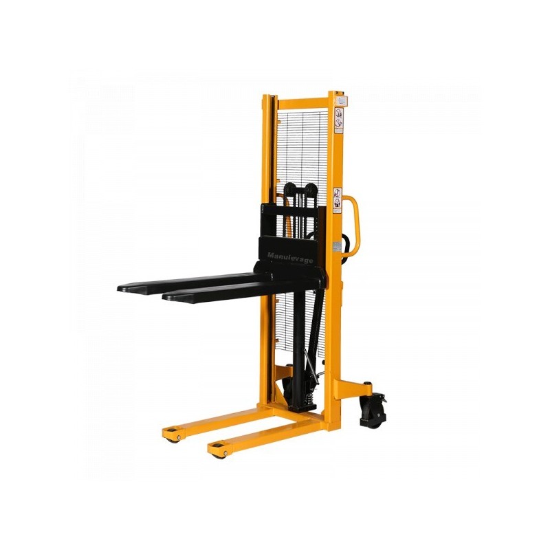 Empilhador manual 200kg - elevação rápida (4cm) - 1600 mm