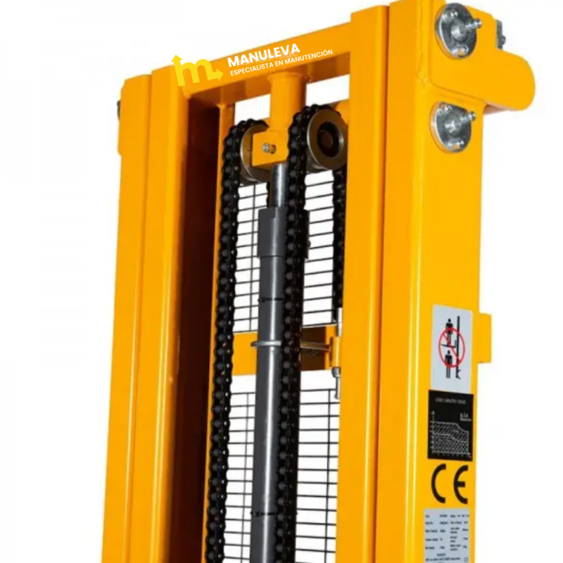 Empilhador semi-elétrico Elevação 2500 mm Capacidade 2000 kg