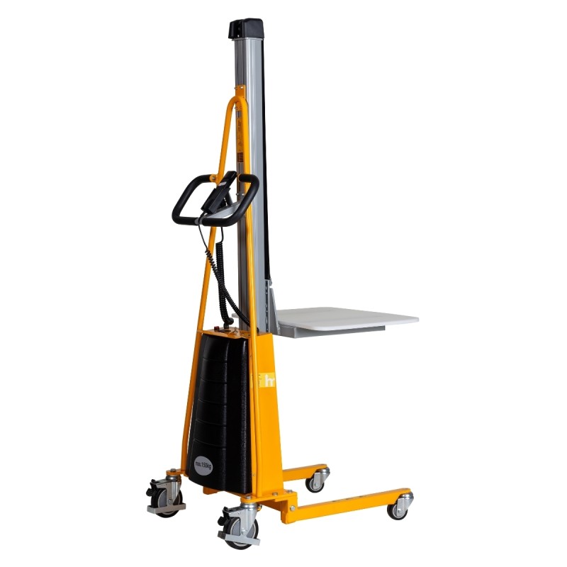 Apilador Semi Eléctrico 150Kg - Puesto de trabajo con plataforma media-alta
