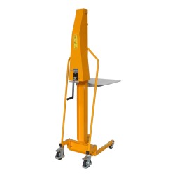 Vista general del apilador Puesto de trabajo con manivela 200 kg - Elevación 1500 mm